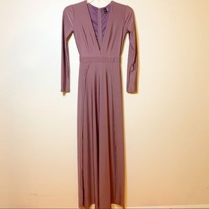 Windsor deep V-Neck dress